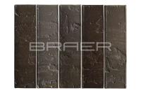 Кирпич керамический лицевой "BRAER" кладка Нуар, терра, 1 НФ