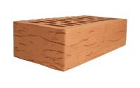 Кирпич керамический лицевой "Кротовский" Красный кора дуба 1 НФ