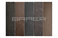 Кирпич керамический лицевой "BRAER" кладка Limited, терра, 1 НФ